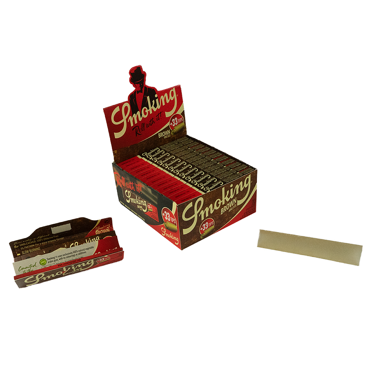 Smoking Brown King size + Tips