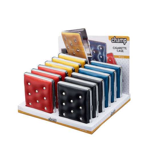CH STUD EFFECT CIGARETTE CASE 20 PC DL12