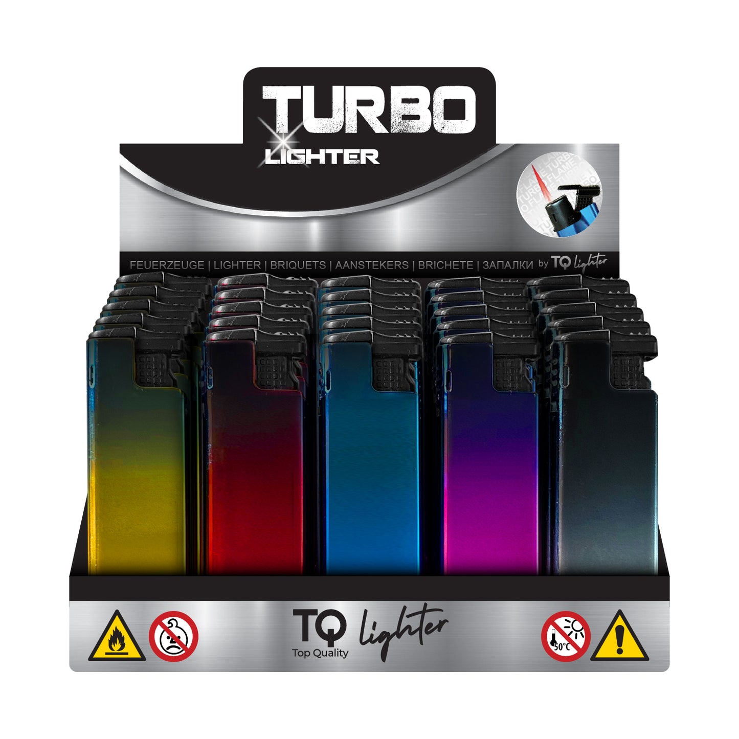 TQ Turbo Lighters “Metallic”