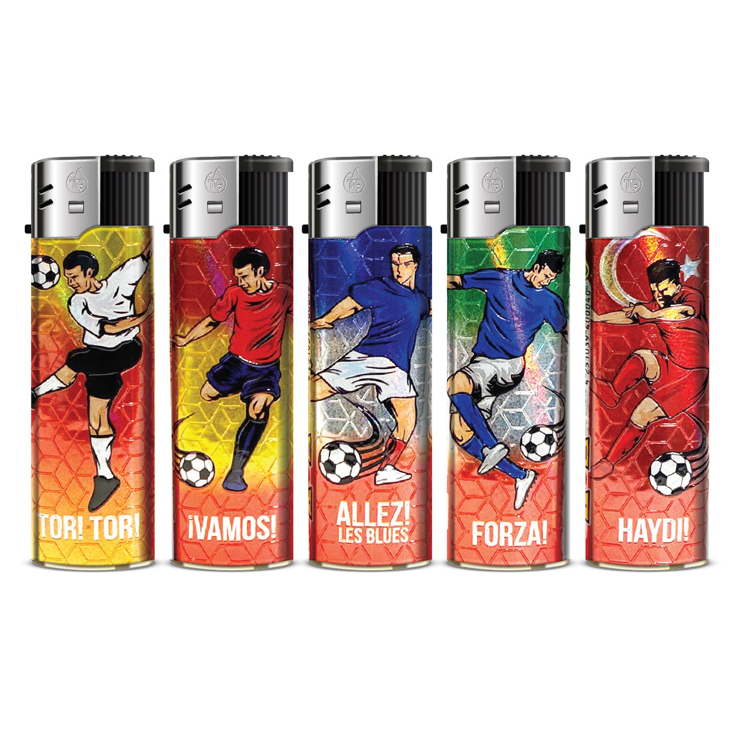 TQ ALU motif lighter Football