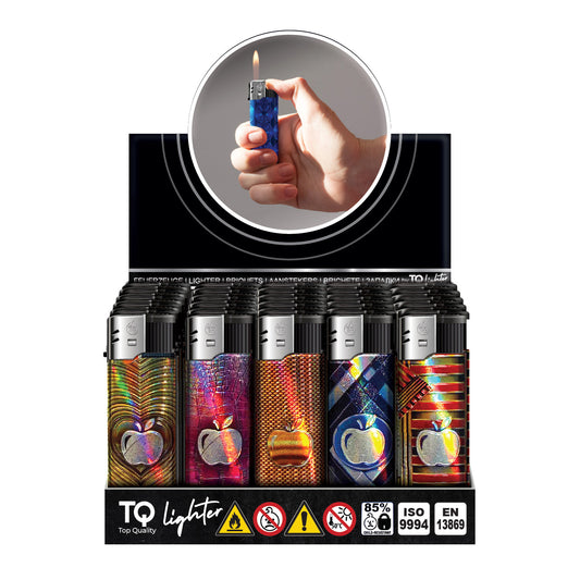 TQ ALU motif lighter Precious Apple