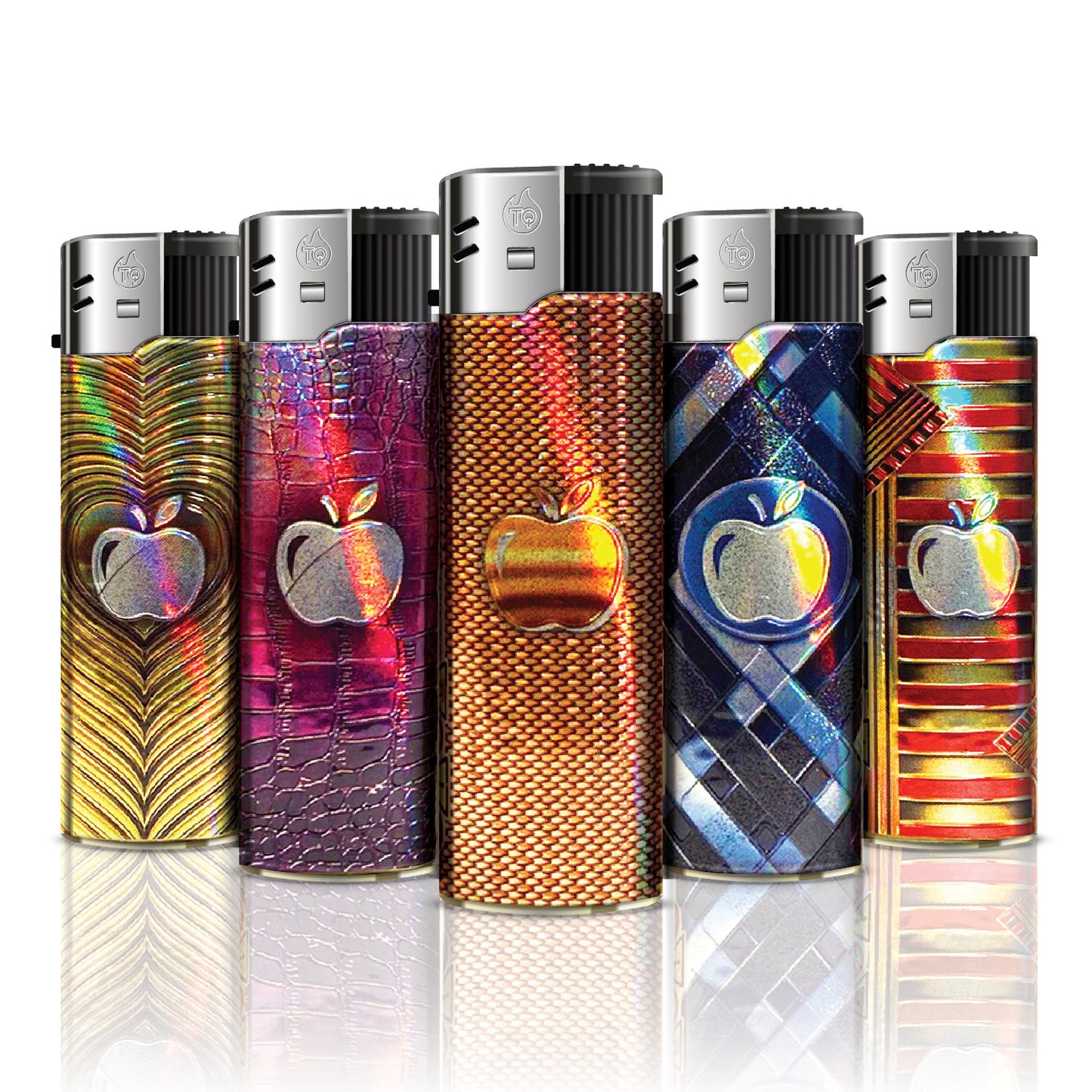 TQ ALU motif lighter Precious Apple