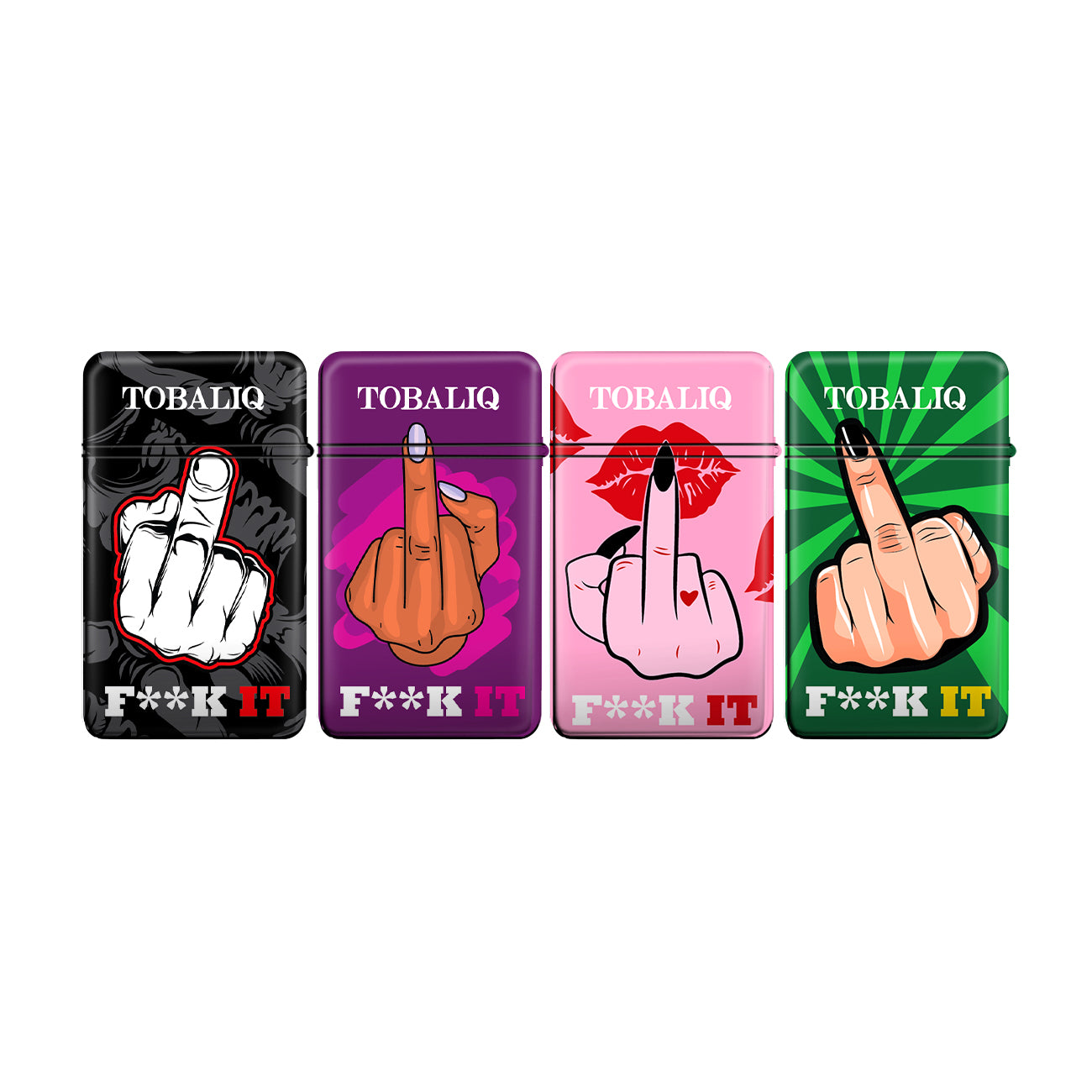 TOBALIQ Jet Flame Lighter F**CK IT