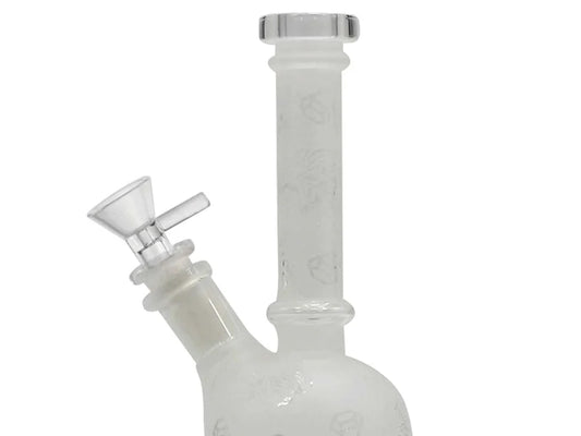 Amsterdam | Limited Edition Round Base Bongs White