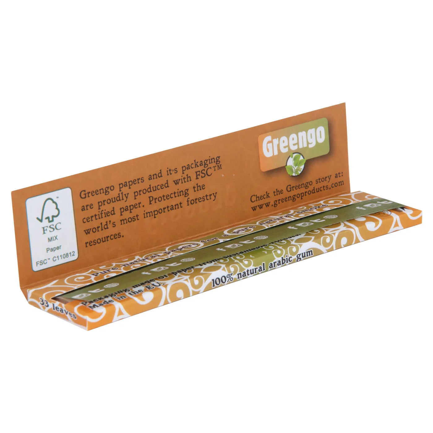 Greengo Unbleached King Size Slim