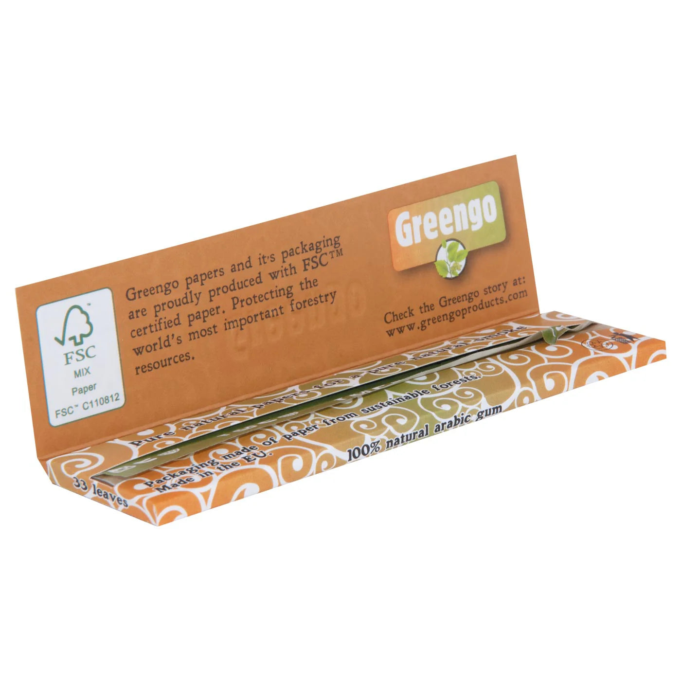 Greengo Unbleached King Size Regular