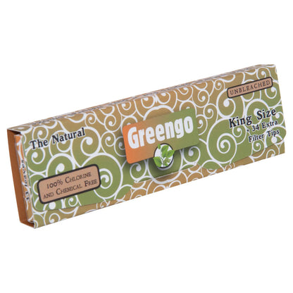Greengo Unbleached King Size Regular 2-in-1