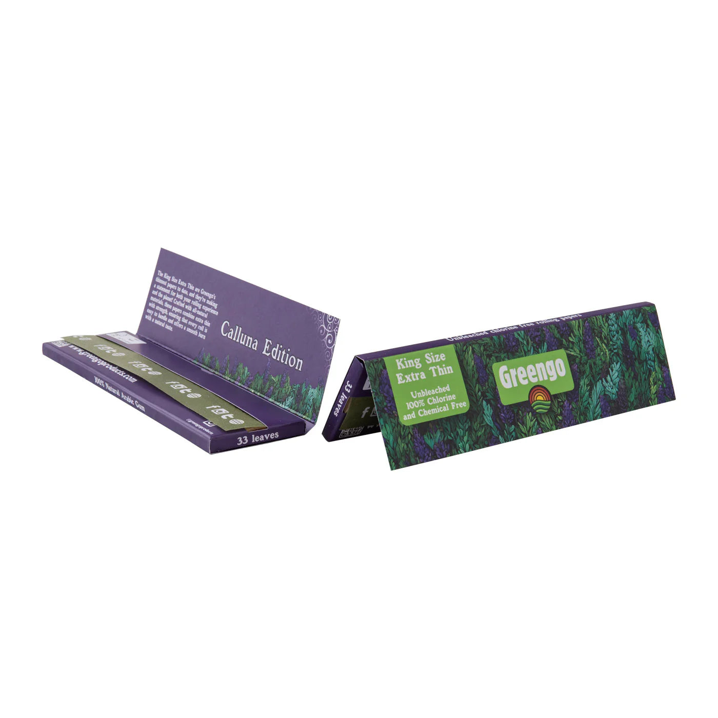 Greengo Calluna Edition Unbleached King Size Regular Extra Thin