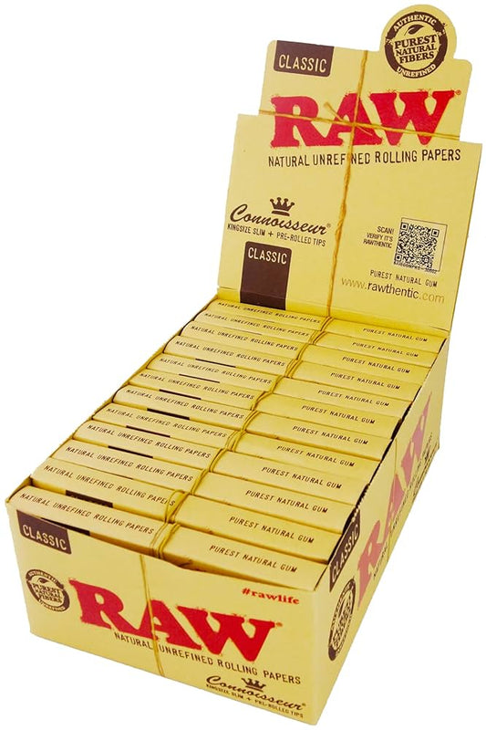 RAW Connoisseur Slim + Tips