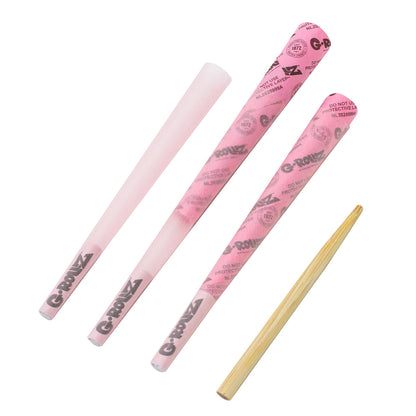 G-Rollz | Banksy Graffiti 'Thug for Life' Pink - 6 '1¼' Cones (24 Packs Display)