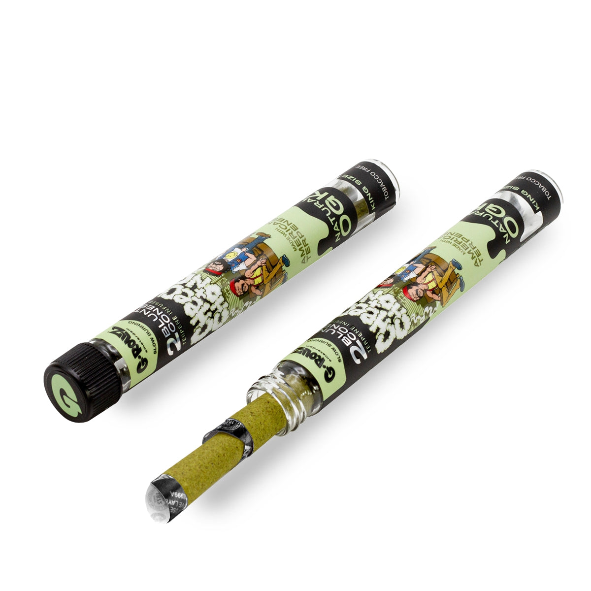 G-Rollz | Cheech & Chong(TM) 2x Terpene Infused Cones 'Natural OGK' (12 Pack Display)