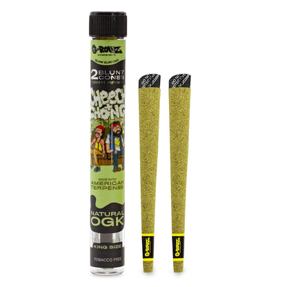 G-Rollz | Cheech & Chong(TM) 2x Terpene Infused Cones 'Natural OGK' (12 Pack Display)
