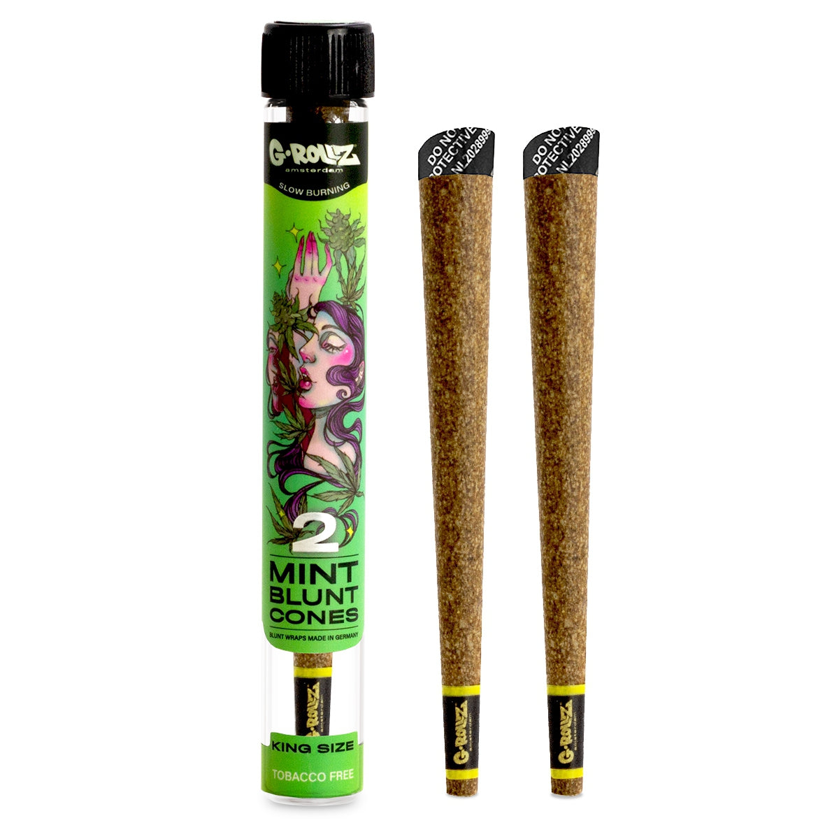 G-Rollz | 2x Pre-rolled Mint Cones (12 Pack Display, 24 Cones)
