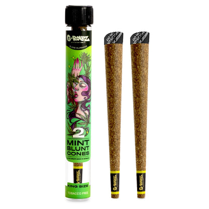 G-Rollz | 2x Pre-rolled Mint Cones (12 Pack Display, 24 Cones)