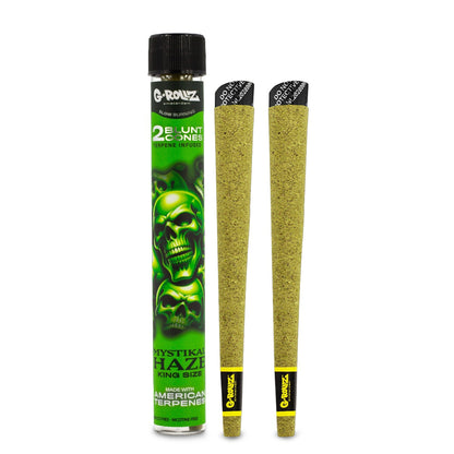 G-Rollz | 'Mystikal Haze' Terpene Infused Cones (12 Pack Display, 24 Cones)