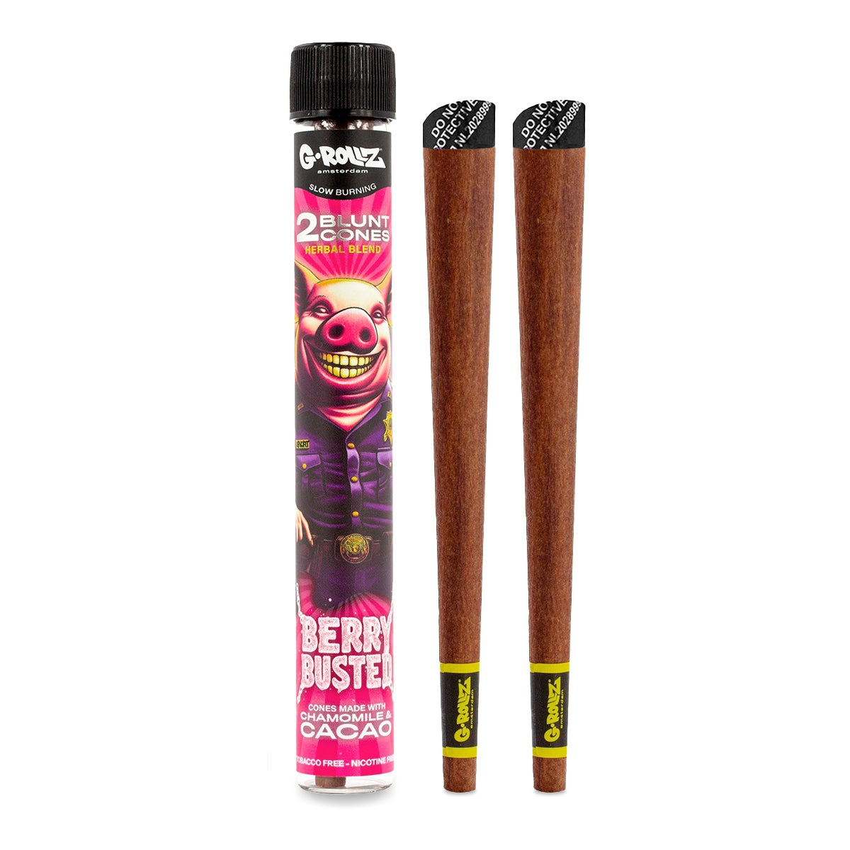 G-Rollz | 'Berry Busted' Terpene Infused Cones (12 Pack Display, 24 Cones)