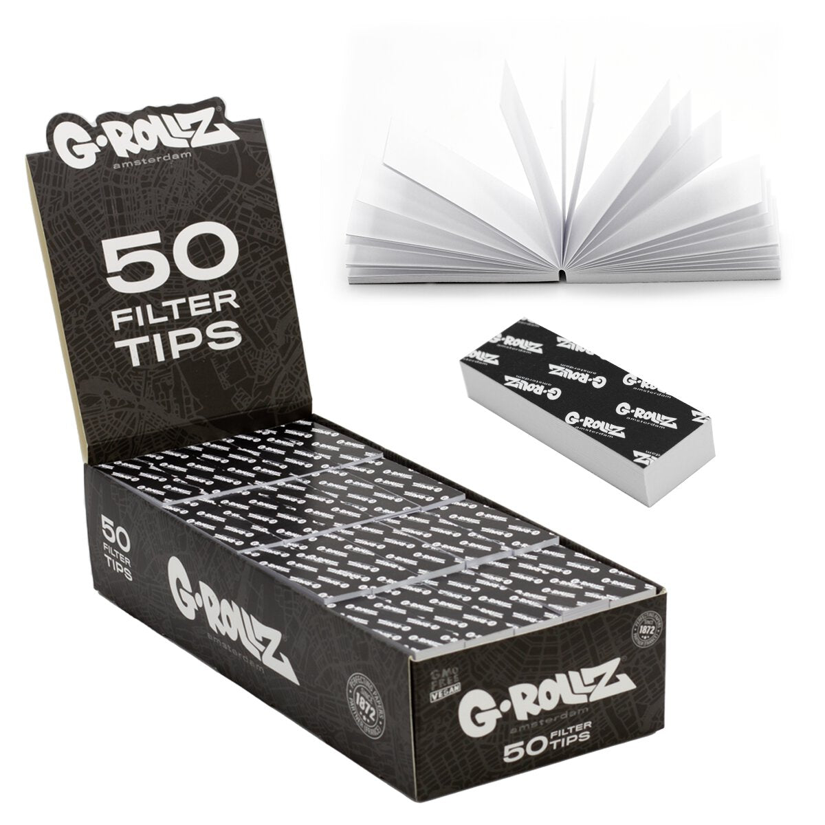 G-Rollz Filter Tips White
