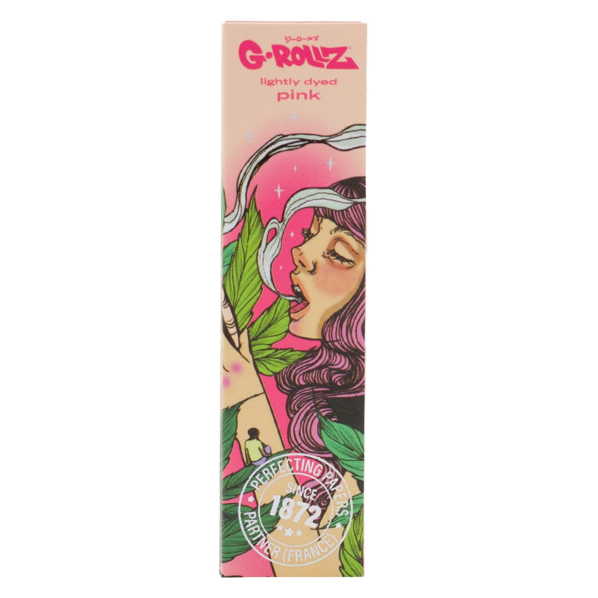 G-Rollz | Collector 'Colossal Dream' Pink - 50 KS Slim Papers + Tips (24 Booklets Display)