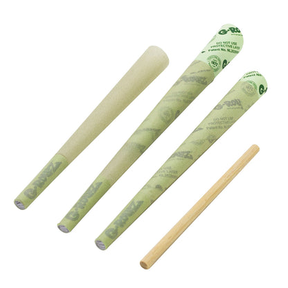 G-Rollz | Pets Rock 'Rap' Organic Green Hemp - 3 KS Cones (24 Packs Display)