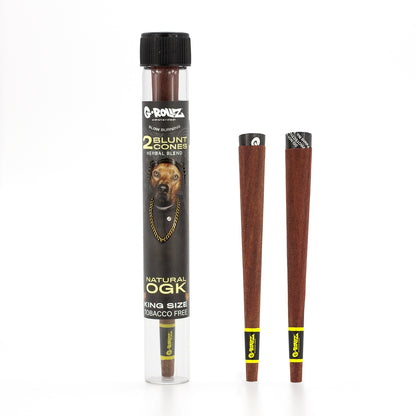 G-Rollz | 'The Dog' Terpene Infused Cones 'Natural OGK' (12 Pack Display, 24 Cones)