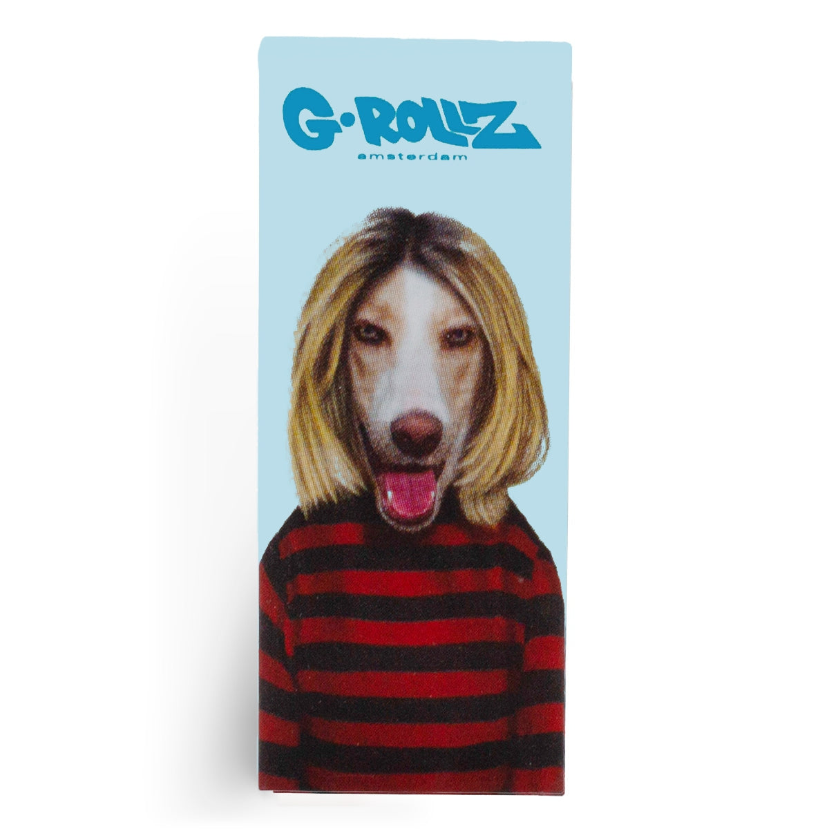 G-Rollz | Pets Rock 'Grunge' Blue Filter Tips 2,5 X 6cm 50 Tips Book 24/Display