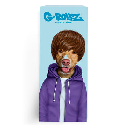 G-Rollz | Pets Rock 'Teen' Blue - 50 KS Slim Papers + Tips (24 Booklets Display)