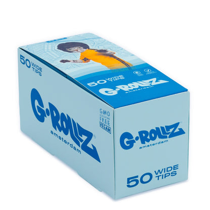 G-Rollz | Pets Rock 'Kung Fu' Blue Filter Tips 2,5 X 6cm 50 Tips Book 24/Display