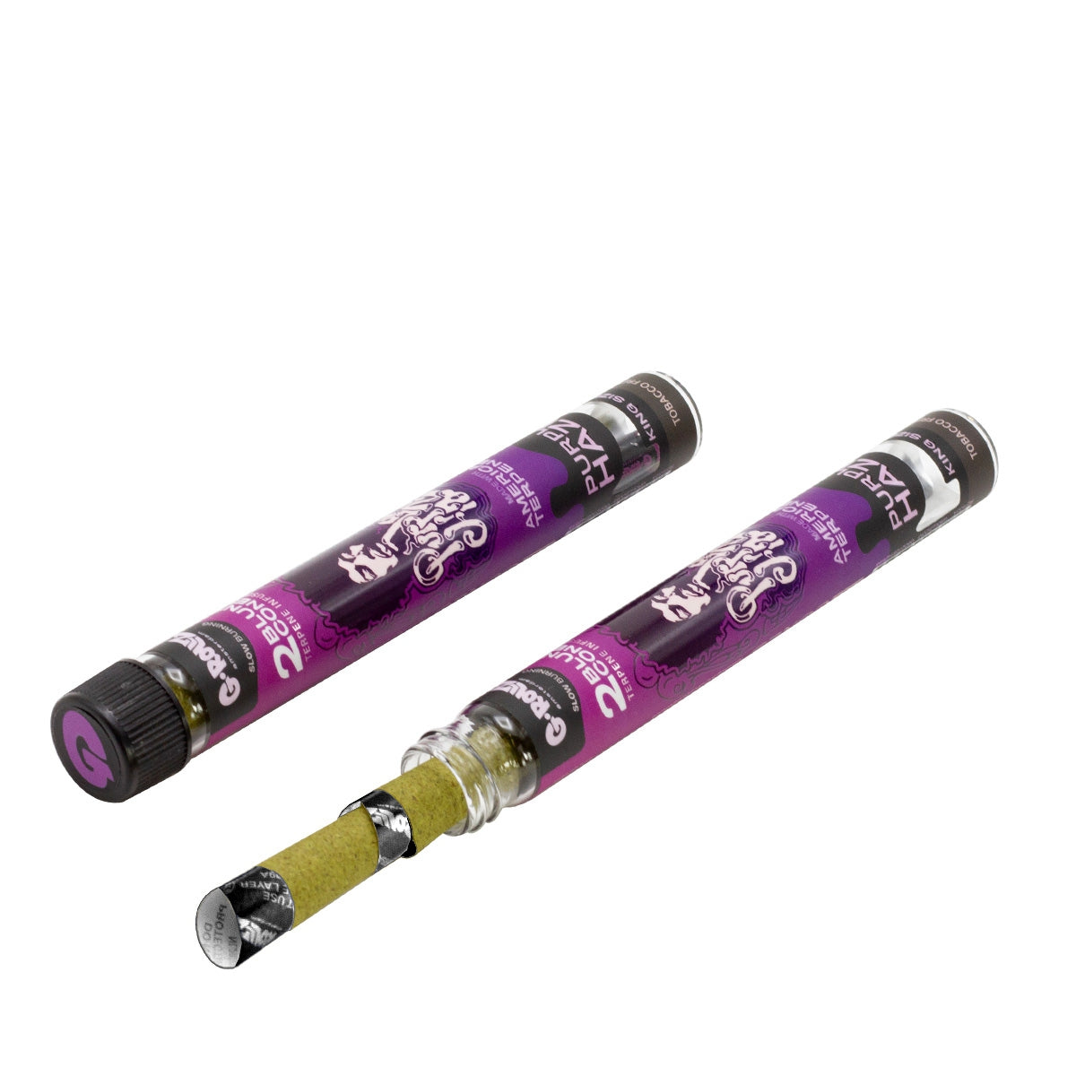 G-Rollz | Terpene Infused Cones 'Purple Haze' (12 Pack Display, 24 Cones)
