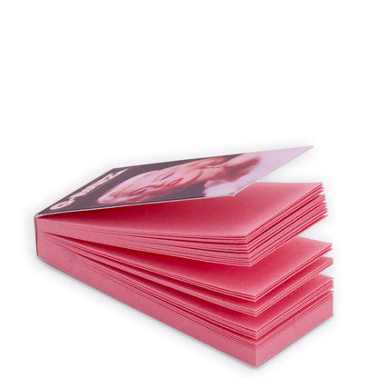G-Rollz | 'Fabulous Face' Pink Filter Tips 2,5 X 6cm 50 Tips Book 24/Display