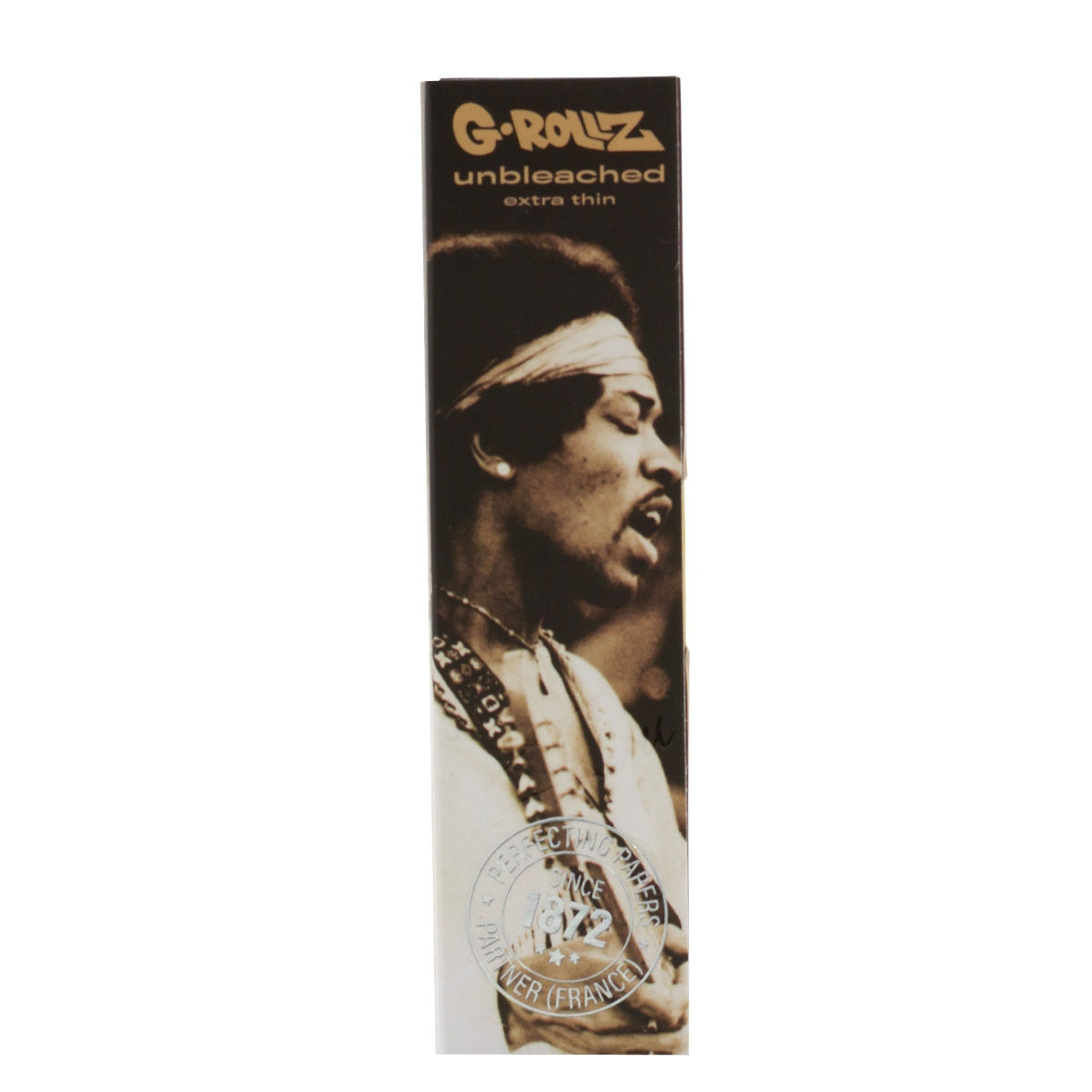 G-Rollz | 'Serenade' Unbleached - 50 KS Slim Papers + Tips (24 Booklets Display)