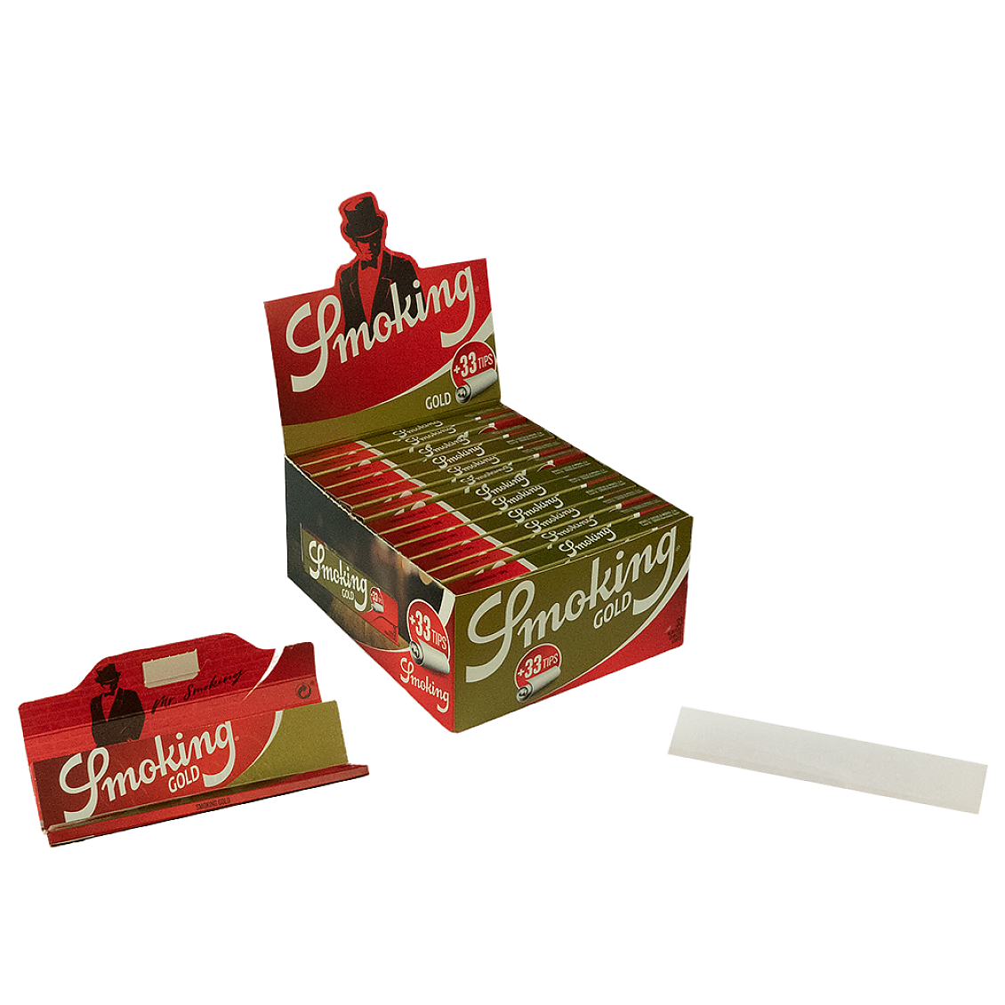Smoking Gold King Size + Tips