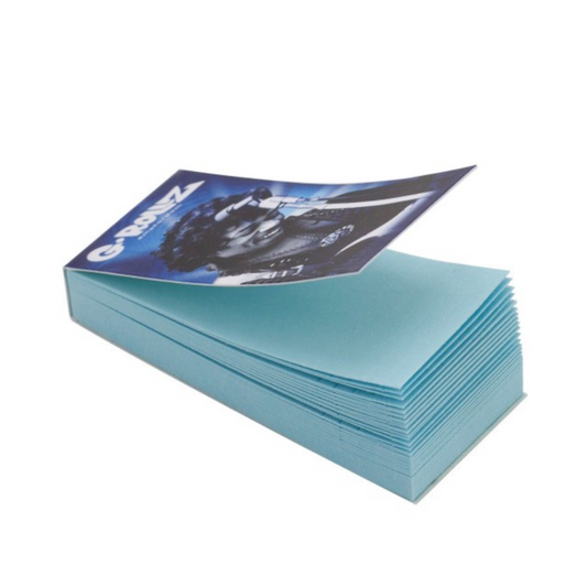 G-Rollz | 'Blue Spark' Blue Filter Tips 2,5 X 6cm 50 Tips Book 24/Display