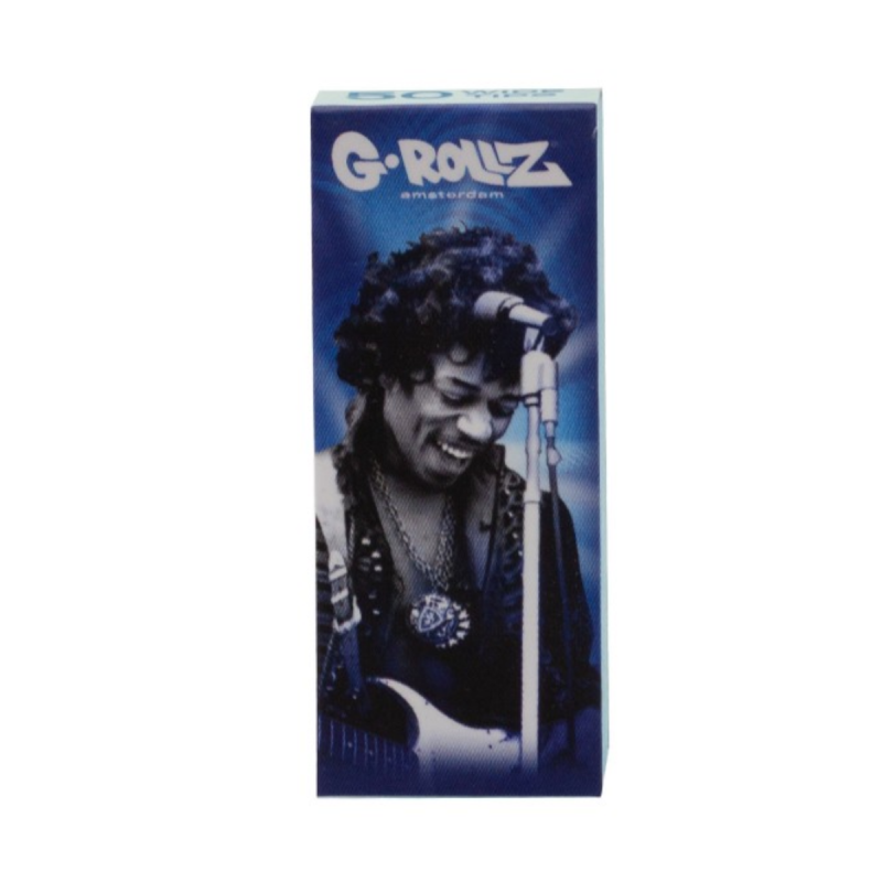 G-Rollz | 'Blue Spark' Blue Filter Tips 2,5 X 6cm 50 Tips Book 24/Display